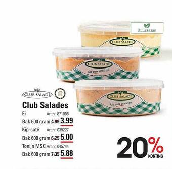 Club salades