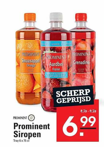 Sligro Prominent siropen aanbieding