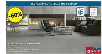 Xxl Keramische Tegel 100x100 Cm