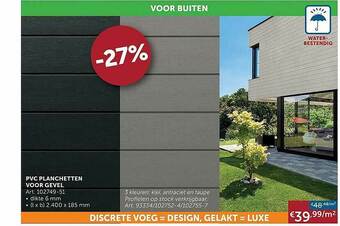 Zelfbouwmarkt Voor Buiten aanbieding