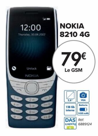 Carrefour Nokia 8210 4G aanbieding