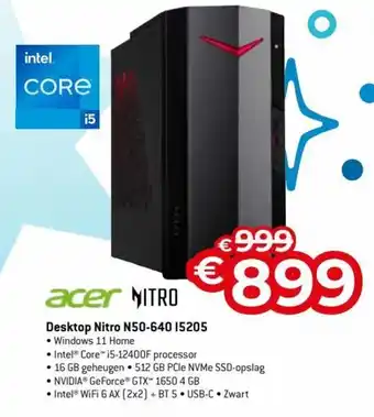 Acer Nitro Desktop N50-640 I5205