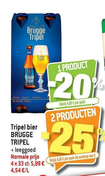 Tripel Bier Brugge Tripel