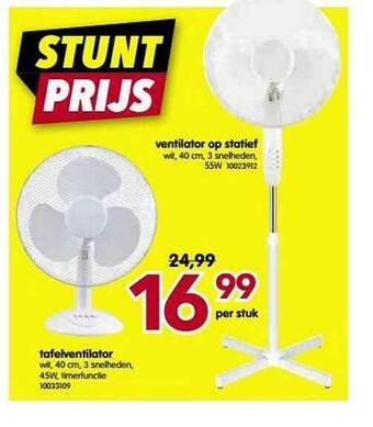 Ventilator Op Statief, Tafelventilator