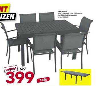 Yess Set Piazza aanbieding