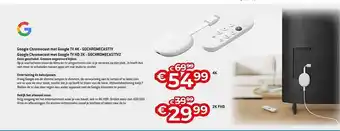Exellent Google chromecast met google tv 4k, google chromecast met google tv hd 2k aanbieding