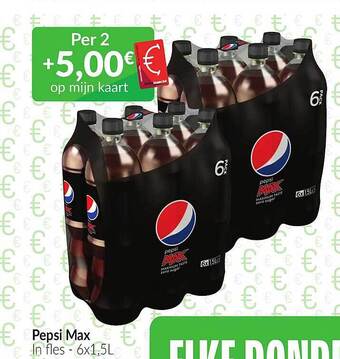 Intermarché Pepsi max aanbieding