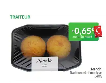Intermarché Arancini traditioneel of met kaas aanbieding