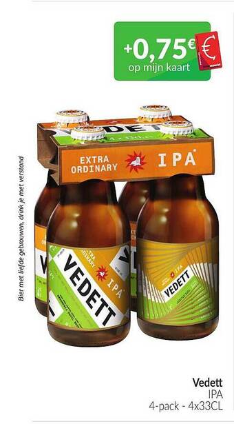 Intermarché Vedett ipa aanbieding