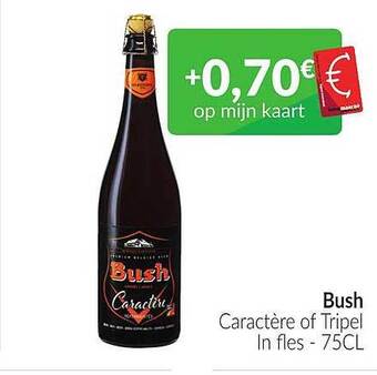 Intermarché Bush caractère of tripel aanbieding