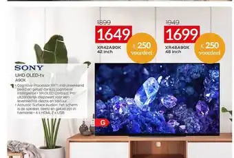 Selexion Sony uhd oledtv aanbieding