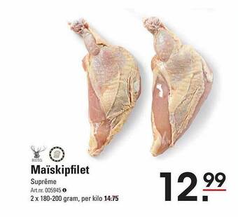 Sligro Maïskipfilet suprême aanbieding
