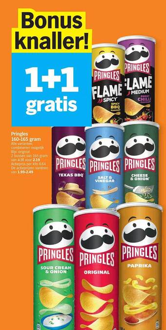 Albert Heijn Pringles aanbieding