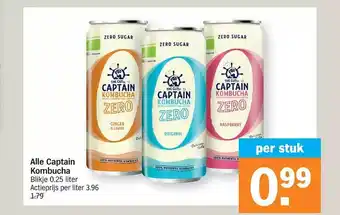 Albert Heijn Captain kombucha aanbieding