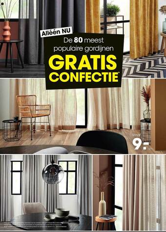 Kwantum De 80 Meest Populaire Gordijnen aanbieding