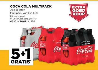 Jumbo Coca Cola Multipack 5+1 Gratis aanbieding
