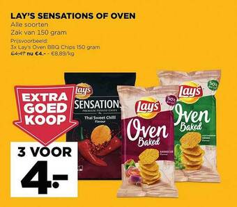 Jumbo Lay's Sensations Of Oven aanbieding