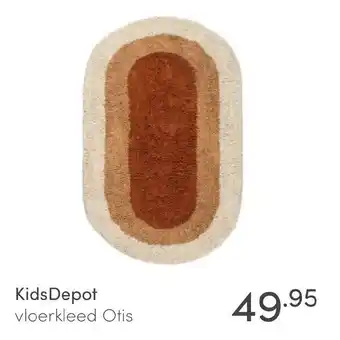 Baby & Tiener Kids Depot vloerkleed Otis aanbieding