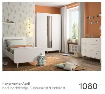 Baby & Tiener tienerkamer April aanbieding