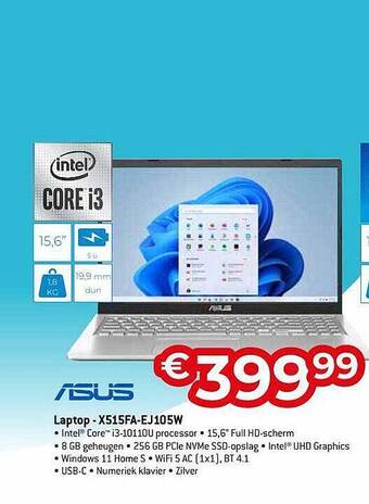 Exellent Asus laptop aanbieding