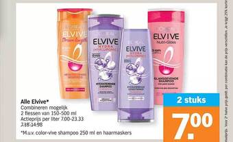 Albert Heijn Elvive aanbieding