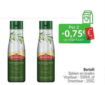 Intermarché Bertolli bakken en braden aanbieding