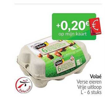 Intermarché Volaé verse eieren aanbieding