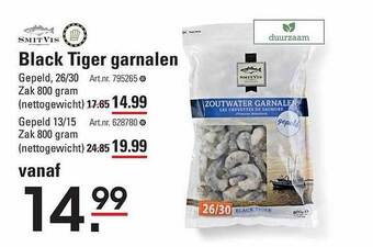Sligro Black tiger garnalen aanbieding