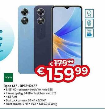Exellent Oppo a17 aanbieding