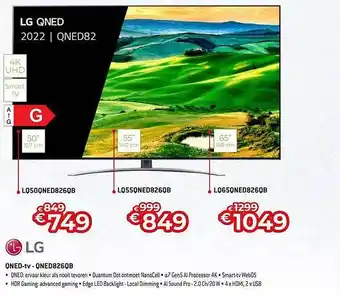 Exellent Lg qned tv aanbieding