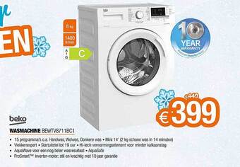Expert Beko wasmachine aanbieding