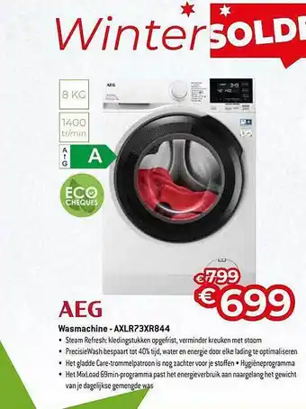 Exellent Aeg wasmachine aanbieding