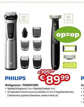 Exellent Philips multigroomer aanbieding