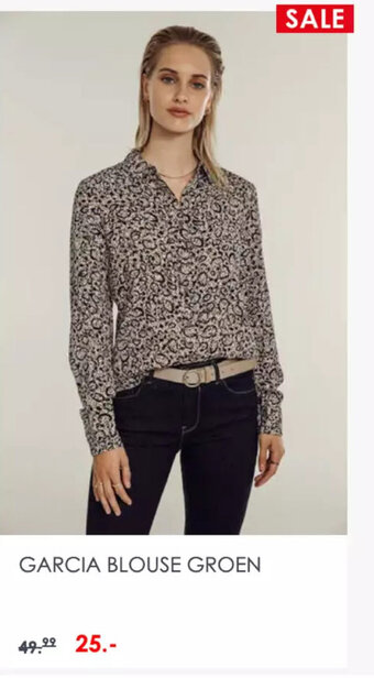 Garcia Blouse Groen