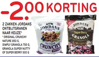 2 Zakken Jordans Ontbijtgranen Naar Keuze