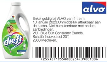Alvo Dreft aanbieding