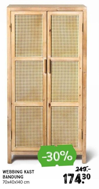 Webbing Kast Bandung 70x40x140cm