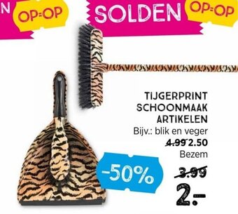 Tijgerprint Schoonmaak Artikelen