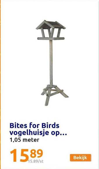 Bites for birds vogelhuisje op