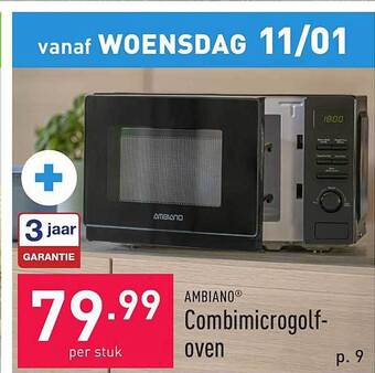 ALDI Ambiano combimicrogolfoven aanbieding
