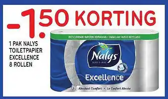 Alvo Nalys toiletpapier aanbieding