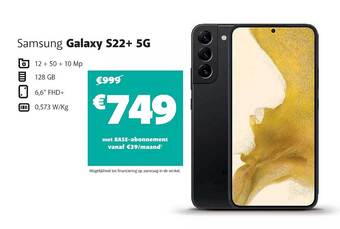 Base Samsung galaxy s22+ 5g aanbieding