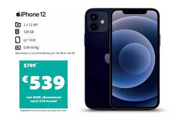 Base Iphone 12 aanbieding