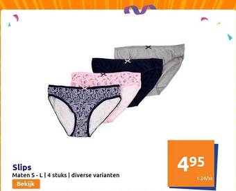 Action Slips aanbieding