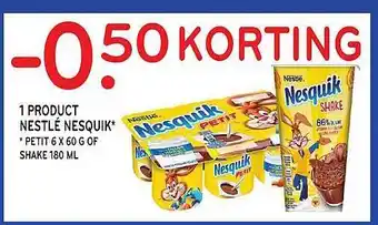 Alvo Nestlé nesquik aanbieding