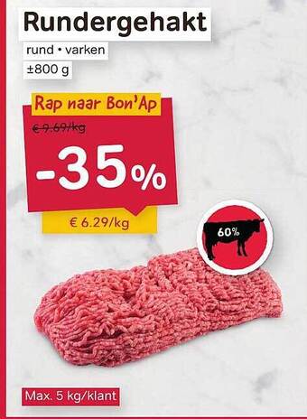 Bon Ap Rundergehakt aanbieding