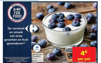 Carrefour Bosbessen aanbieding