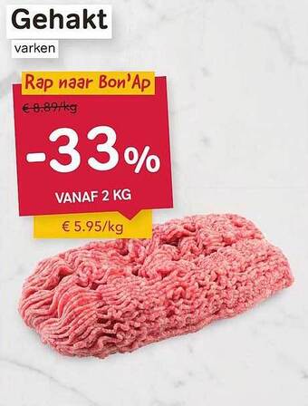 Bon Ap Gehakt aanbieding