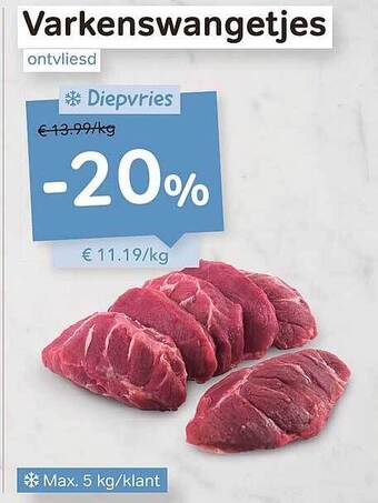 Bon Ap Varkenswangetjes aanbieding