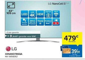 Hyper Carrefour Lg ledtv aanbieding